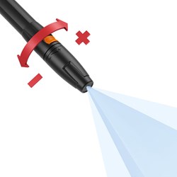 Slika Sapnica lepezastog mlaza, podesiv radni pritisak