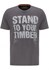 Slika Majica STAND TO YOUR TIMBER siva, slika 1