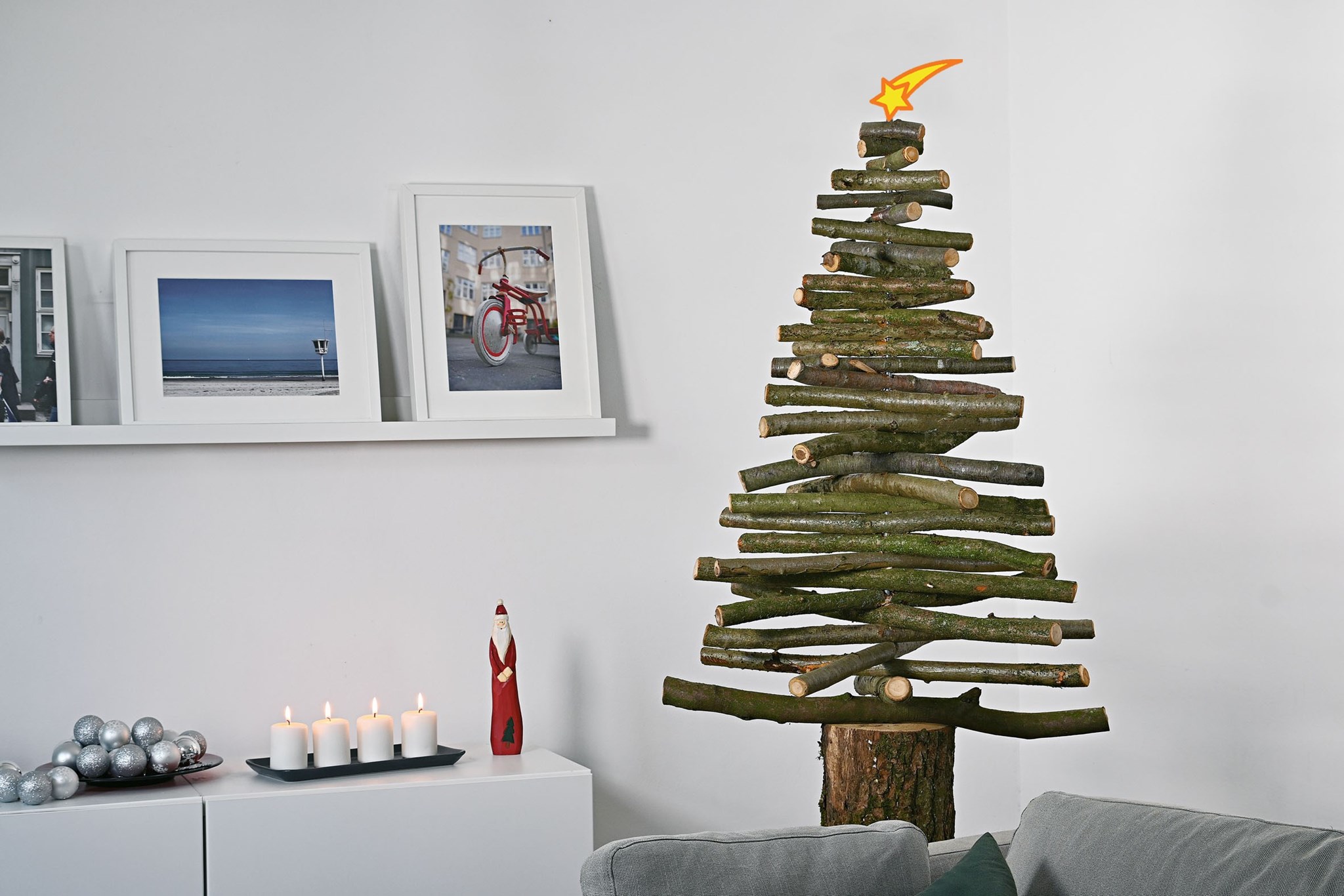 Izradite vlastito drveno Božićno drvce